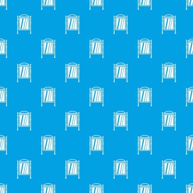 Kesintisiz mavi reklam işareti desen