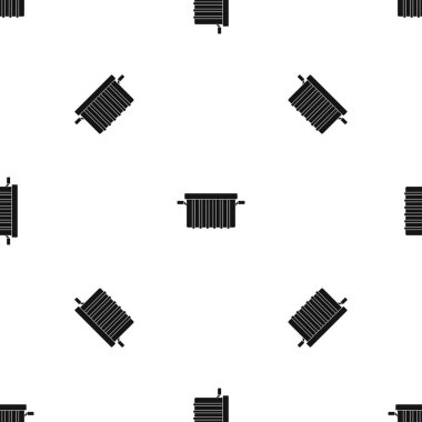 Çöp tankı desen sorunsuz siyah