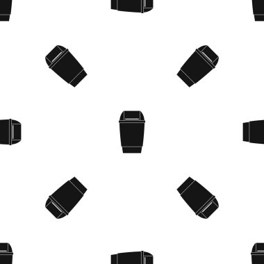 Fiske vurmak kapak bin desen sorunsuz siyah