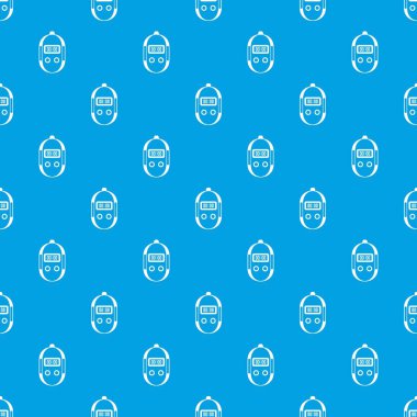 Kronometre desen kesintisiz mavi