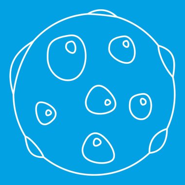 Yalnız uçak simgesi, anahat stili