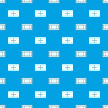 Tenis Kortu desen kesintisiz mavi