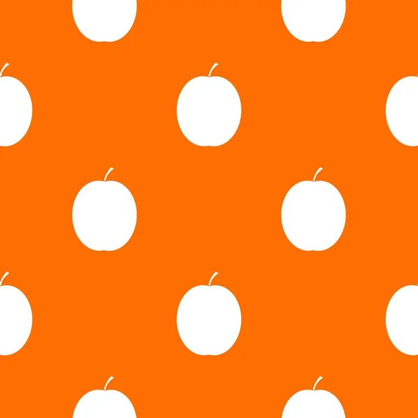 Motif abricot frais sans couture — Image vectorielle