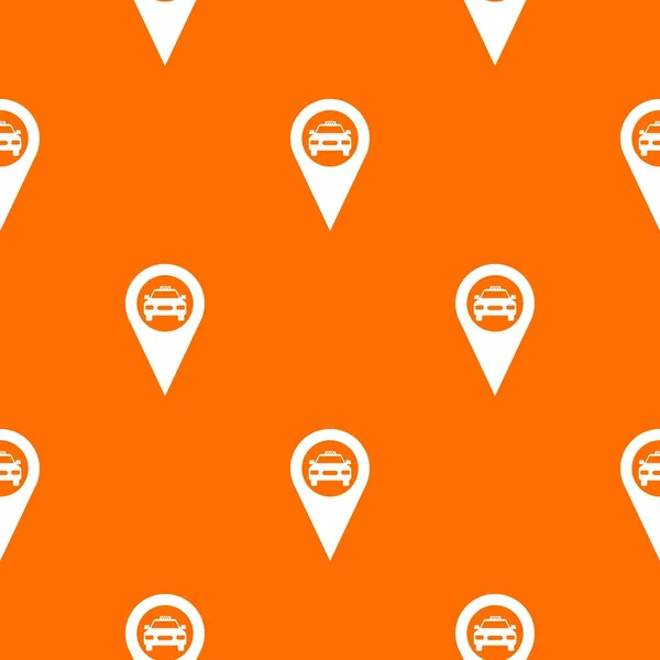 Modèle de taxi Geo sans couture — Image vectorielle