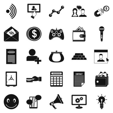 Simgeler kümesi, basit tarzı kar