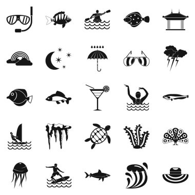 DIP Icons set, basit tarzı