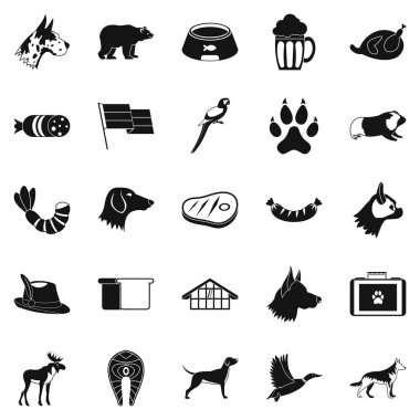 CUR Icons set, basit tarzı