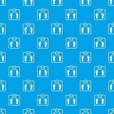 Zemin ölçekleri desen kesintisiz mavi