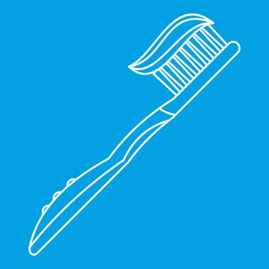 Sembol simge, anahat stili Temizleme diş