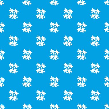 Yap-boz desen kesintisiz mavi