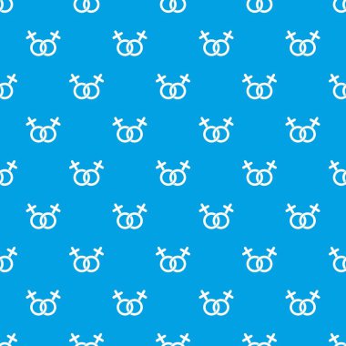 Lezbiyen aşk işareti kesintisiz mavi model