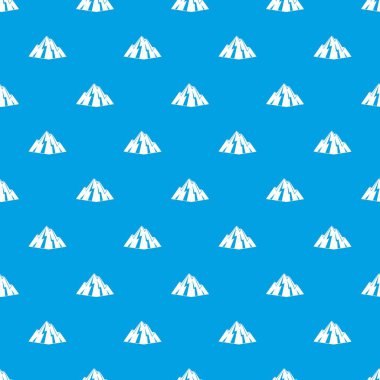 Rock modeli herhangi bir tasarım için mavi renkte sorunsuz tekrarlamak. Vektör geometrik çizim