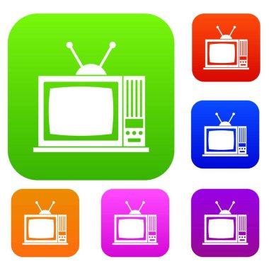Retro Tv koleksiyonu ayarla