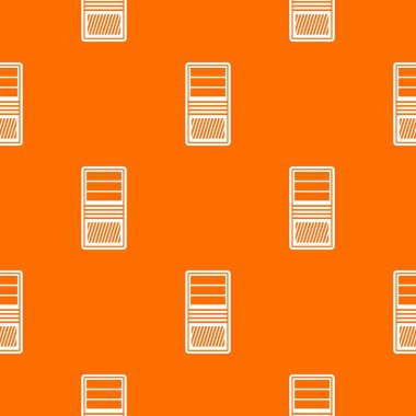 Siyah bilgisayar sistem birimi desen sorunsuz