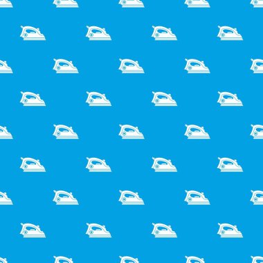 Demir desen kesintisiz mavi