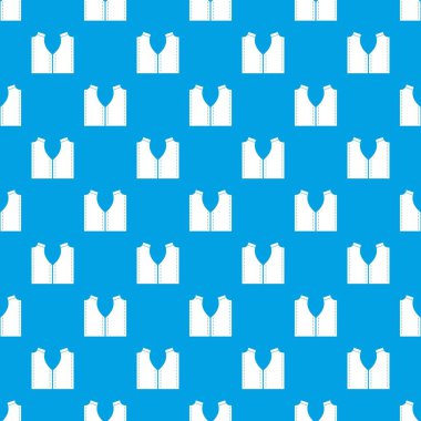 Desen dikiş desen kesintisiz mavi için