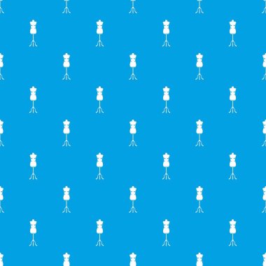 Dikiş manken model sorunsuz mavi