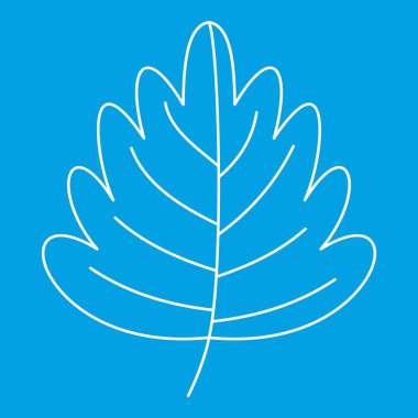 Yaprak simgesi, anahat stili