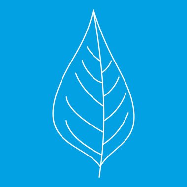 Bahar yaprak simgesi, anahat stili