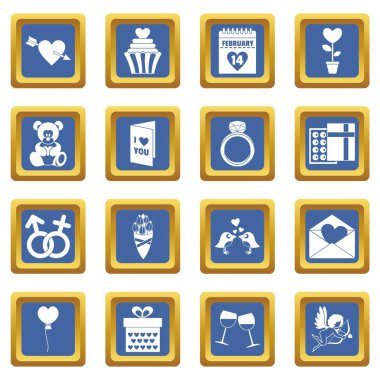 Mavi Saint Valentine Icons set