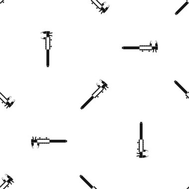 Vernier Kaliper desen sorunsuz siyah