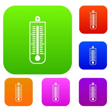 Termometre koleksiyonu ayarla
