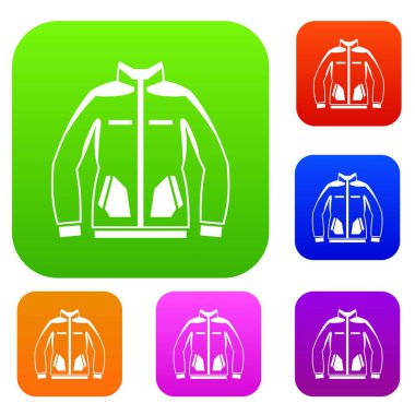 Erkek kış ceket koleksiyonu ayarla