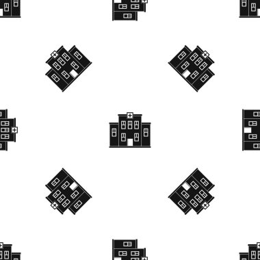 Şehir Hastane Binası model sorunsuz siyah