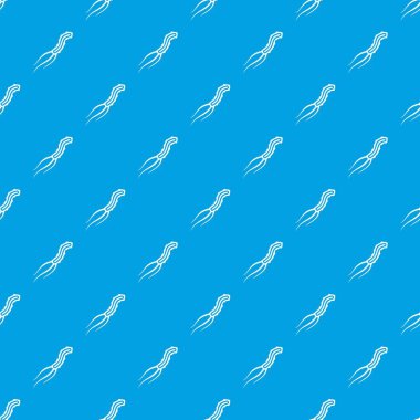 Tehlikeli virüs desen kesintisiz mavi