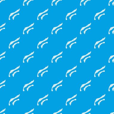 Kesintisiz mavi sarmal bakterilerin desen