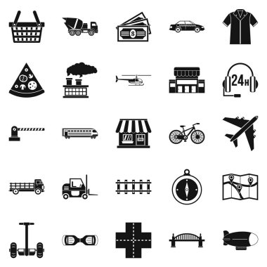 Garson Icons set, basit tarzı