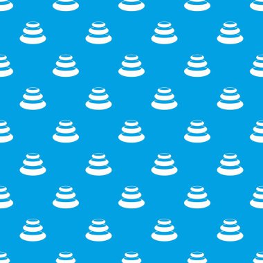 Kesintisiz mavi taş spa için desen