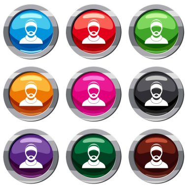 Sakallı adam avatar 9 koleksiyonu ayarla