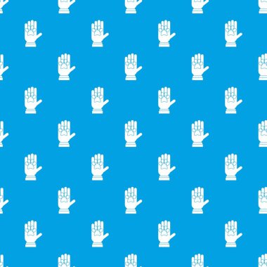 Bağışlar için evcil hayvan desen kesintisiz mavi