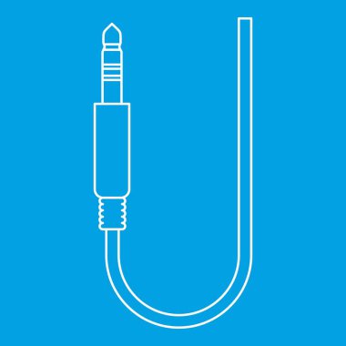 Mikrofon tel simgesi, anahat stili