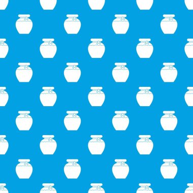 Bal desen kesintisiz mavi