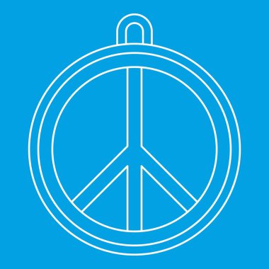 Rock işareti simgesi, anahat stili