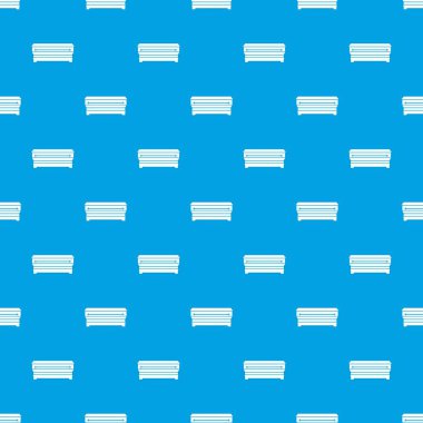 Tabut desen kesintisiz mavi