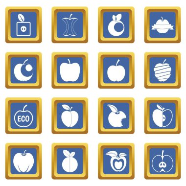 Apple simgeleri mavi ayarla