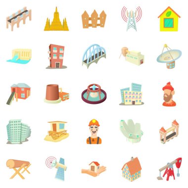 Konu simgeler ayarla, tarzı çizgi film