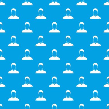 Rahip desen kesintisiz mavi