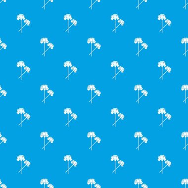 Karanfil deseni kesintisiz mavi