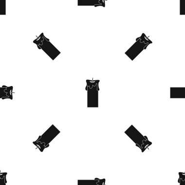 Büyük mum model sorunsuz siyah