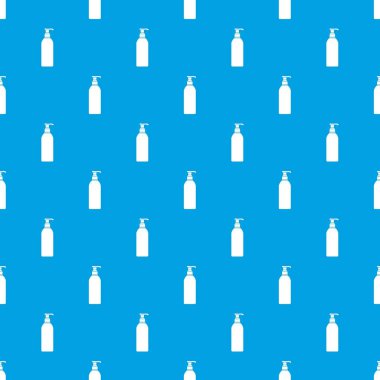 Kozmetik şişe desen kesintisiz mavi