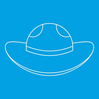 Deniz şapka simgesi, anahat stili