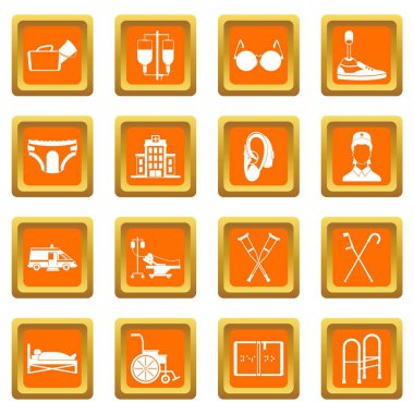 Engelli İnsanlar Stil kümesi, basit bakım