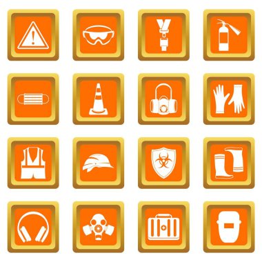 Turuncu Emanet Icons set