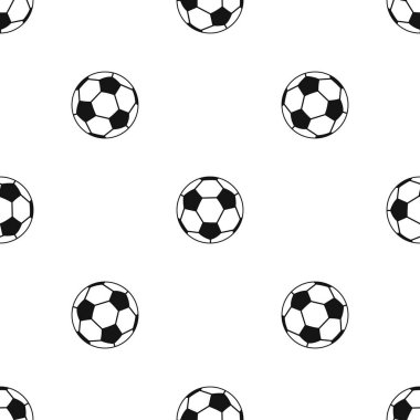 Futbol topu model sorunsuz siyah