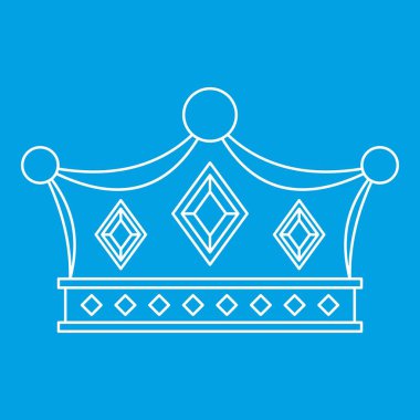 Prens tacı simgesi, anahat stili