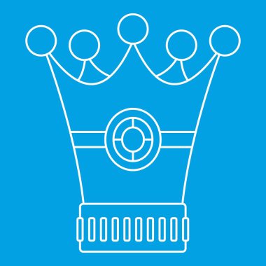 Ortaçağ taç simgesi, anahat stili